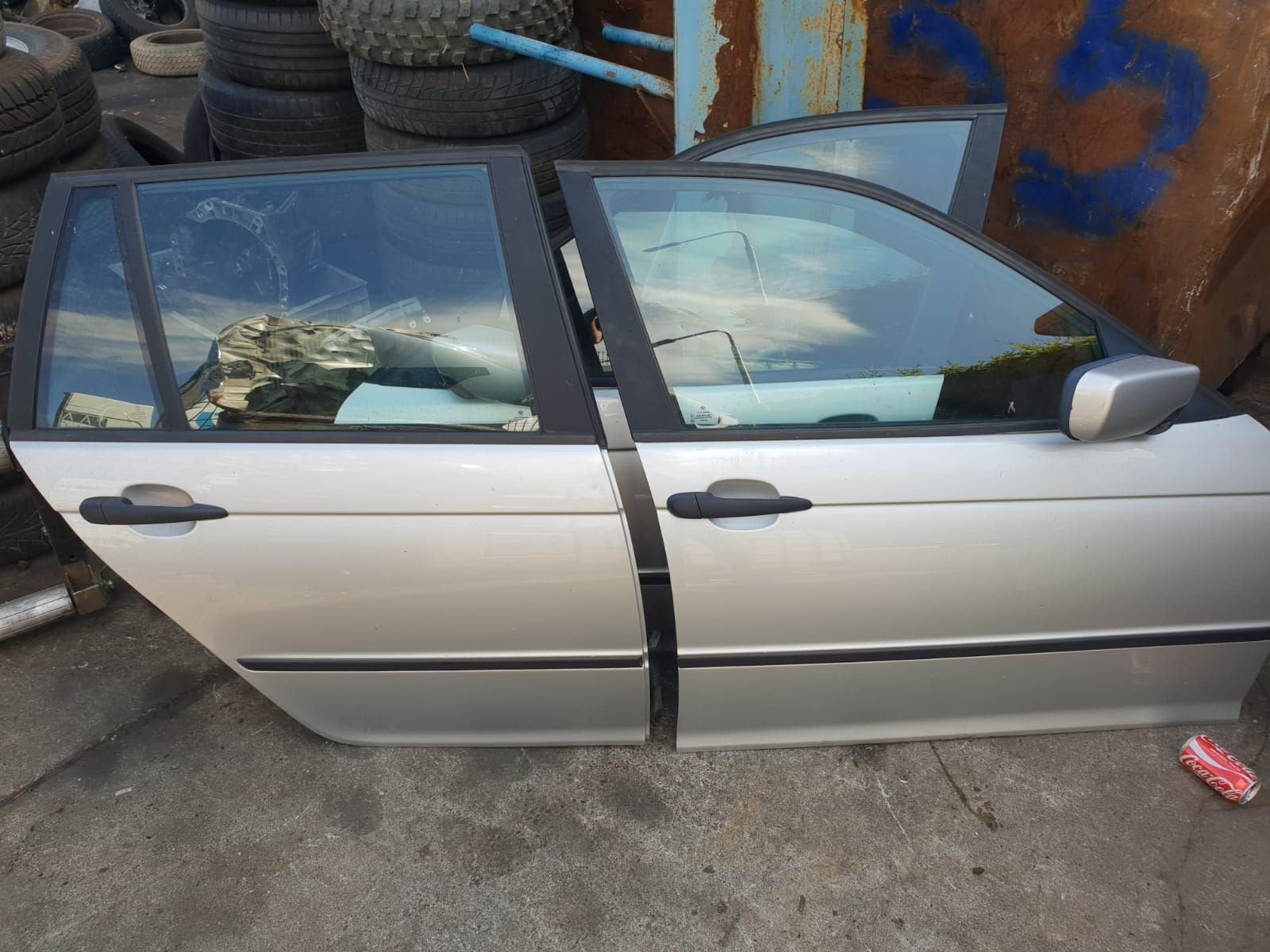 BMW 3SERIE E46 PORTIEREN RV +RA  BJ 98 TOT 2004, Gebruikt, -, Deur, -