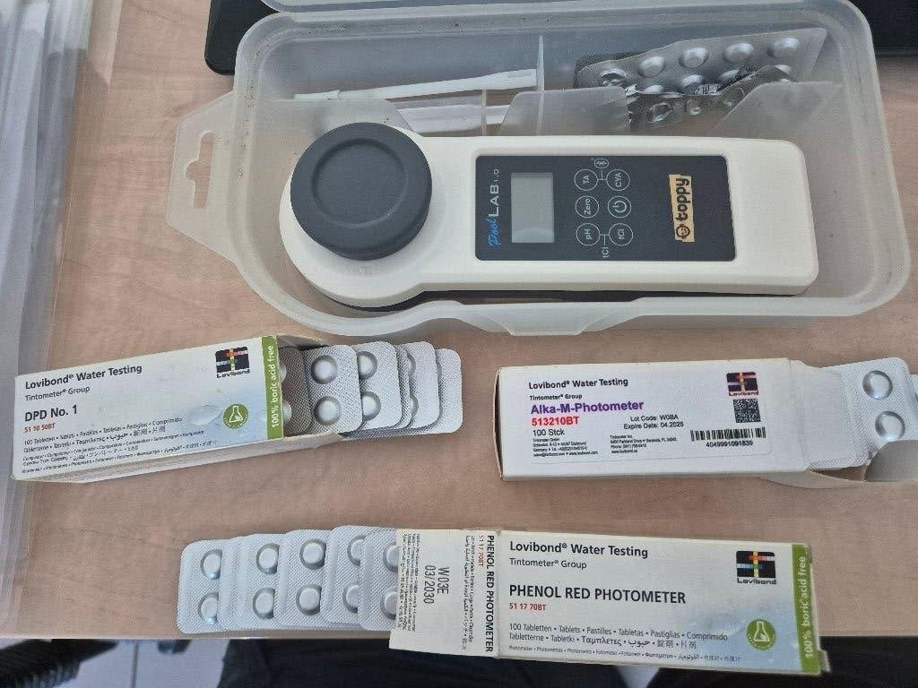 Digitale zwembadtester PoolLAB 1.0, Tuin en Terras, Zwembad-toebehoren, Ophalen, Gebruikt, Overige typen