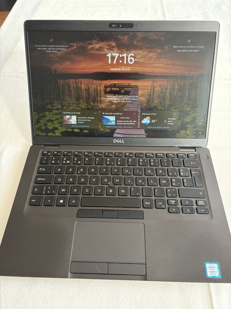 PC DELL Latitude 5400, Informatique & Logiciels, 256 GB, 14 pouces, Comme neuf, Enlèvement