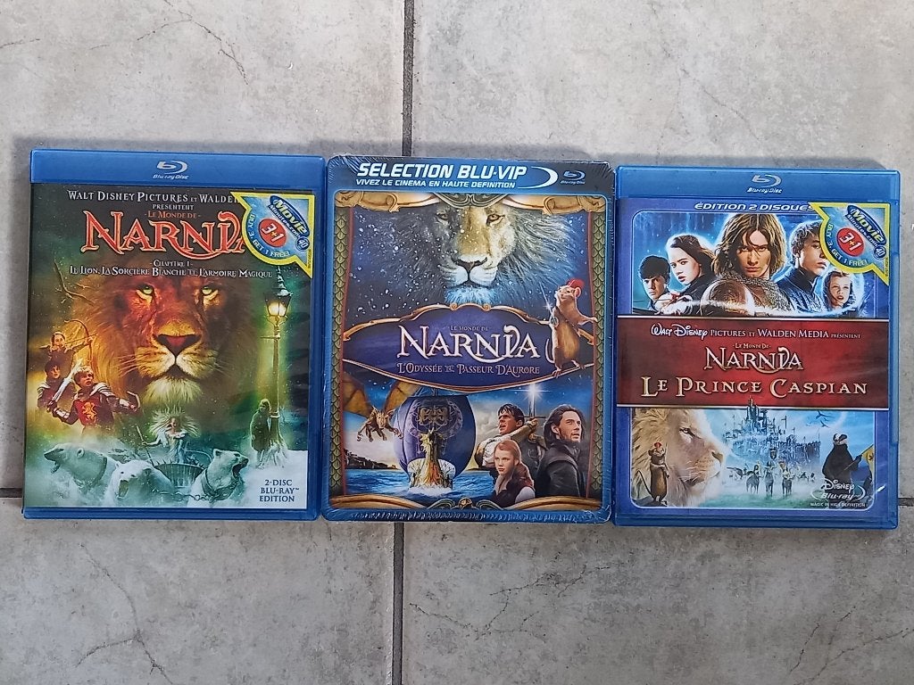 la trilogie des narnia état neuf et neuf, Avontuur, Inclusief extra's, Frans, Alle leeftijden