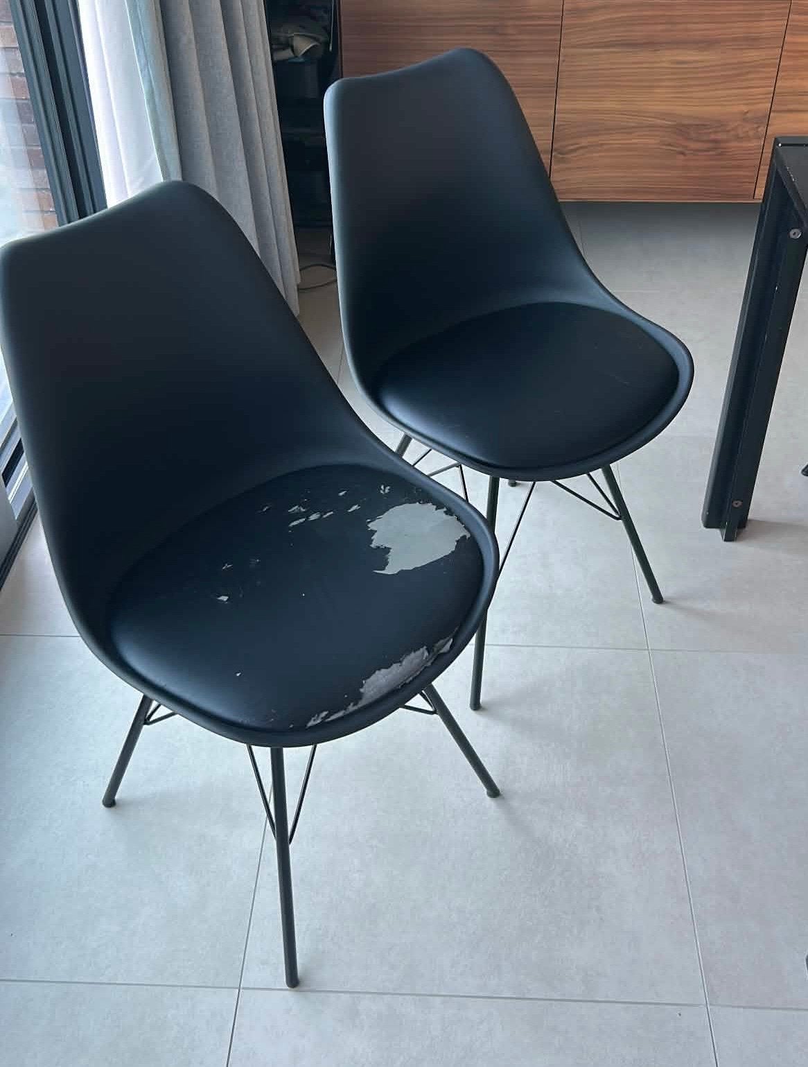 Stoelen, Huis en Inrichting, Ophalen, Gebruikt, Zwart, Vijf, Zes of meer stoelen