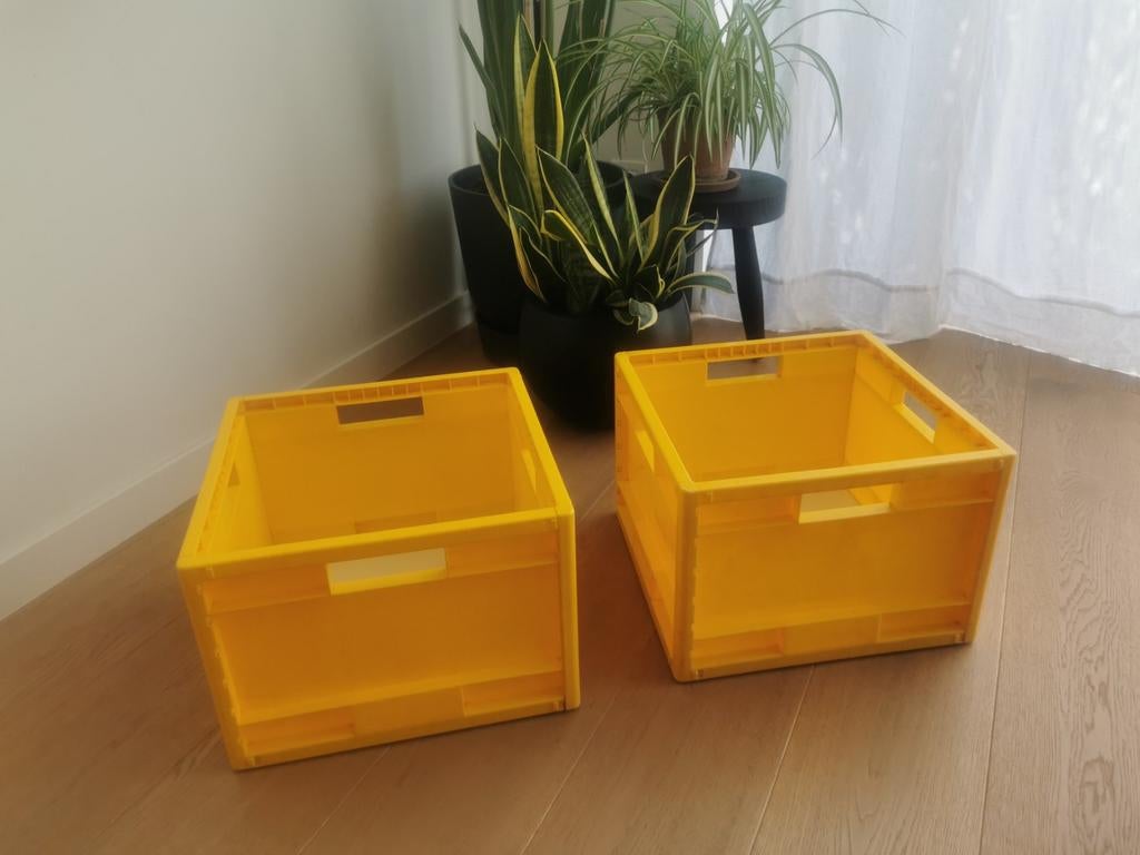 vintage ikea 'mard' opbergbakken., Huis en Inrichting, Ophalen