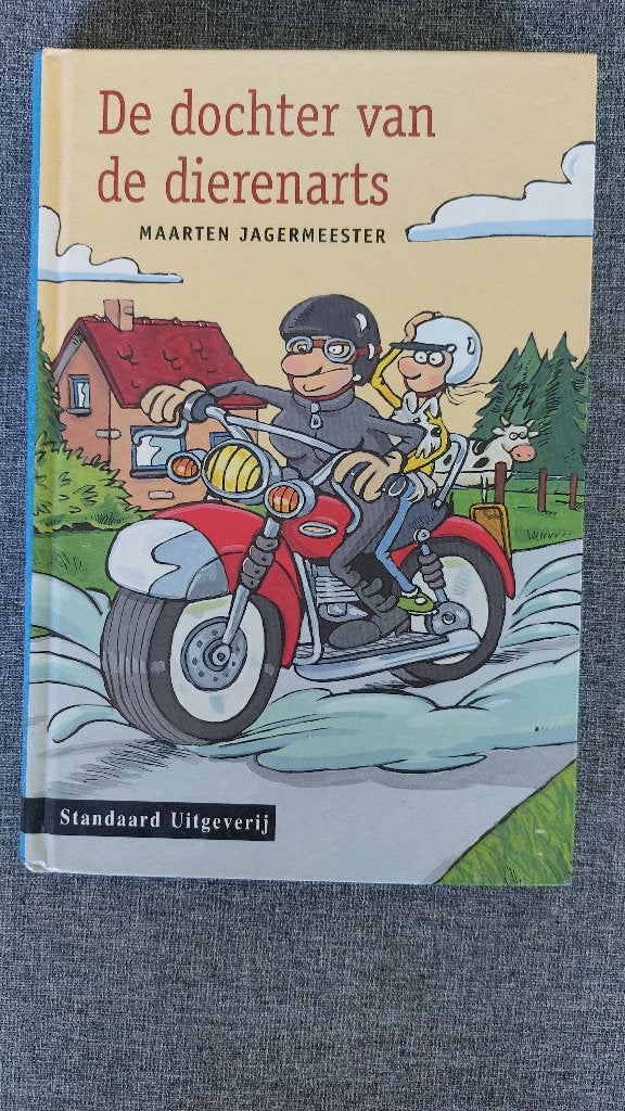Kinderboek De dochter van de dierenaarts, Boeken, Ophalen of Verzenden, Zo goed als nieuw, Maarten Jagermeester, Fictie