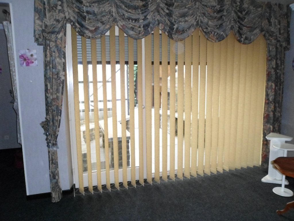 Lamellen, Maison & Meubles, Ameublement | Rideaux & Stores à lamelles, Enlèvement, Utilisé, Beige, Lames