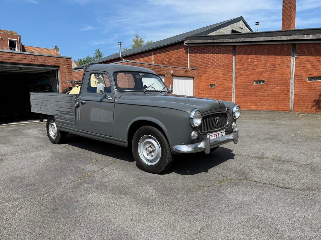 Peugeot 403 Pickup, Auto's, Achterwielaandrijving, Handgeschakeld, Grijs, Particulier