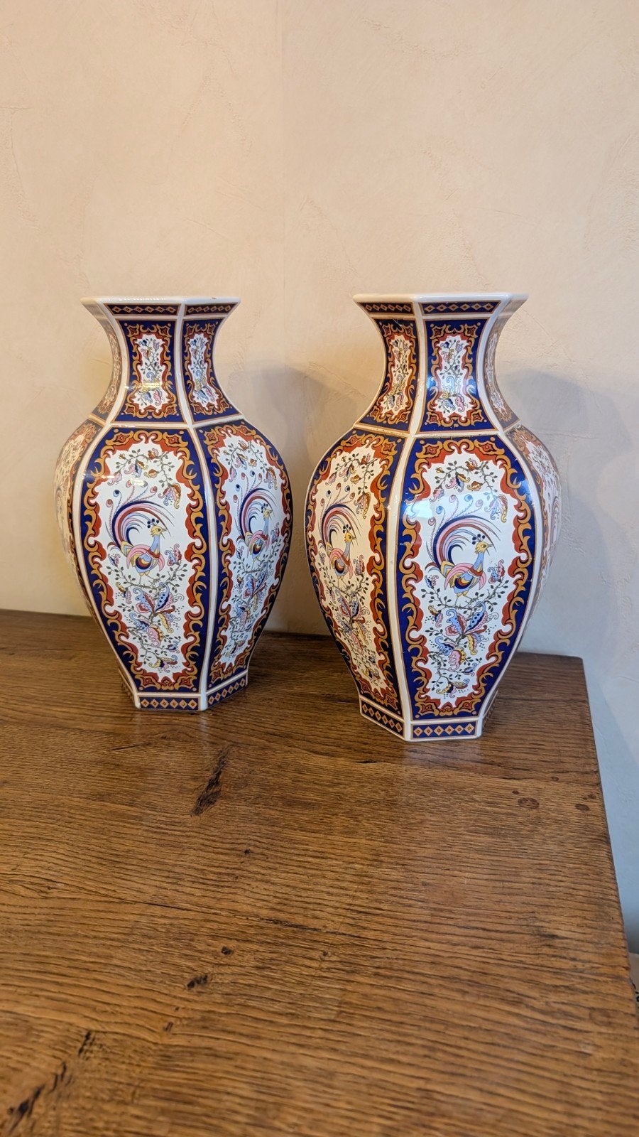 2 vases chinois, Enlèvement