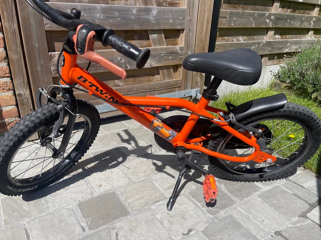 Fiets 16 inch jongen, Fietsen en Brommers, Ophalen, Gebruikt