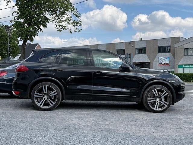 Porsche Cayenne 3.0D V6 FULL OPTION, Auto's, Automaat, Zwart, Leder, Vierwielaandrijving