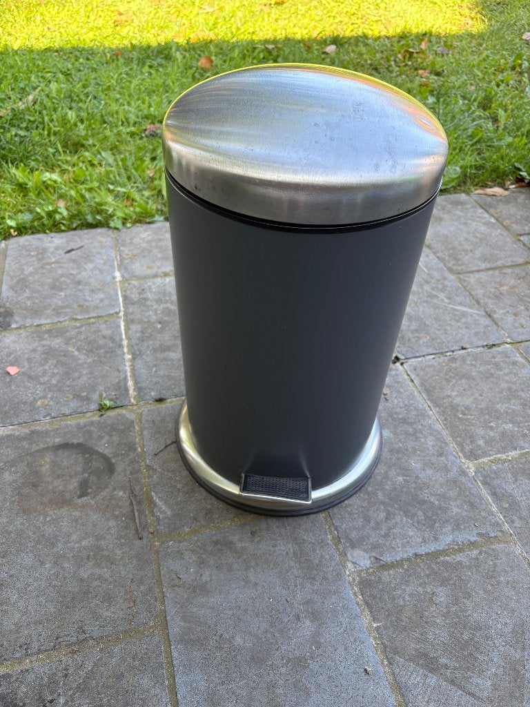 IKEA vuilnisemmer MJOSA, Huis en Inrichting, Ophalen, Gebruikt, Met pedaal, Metaal