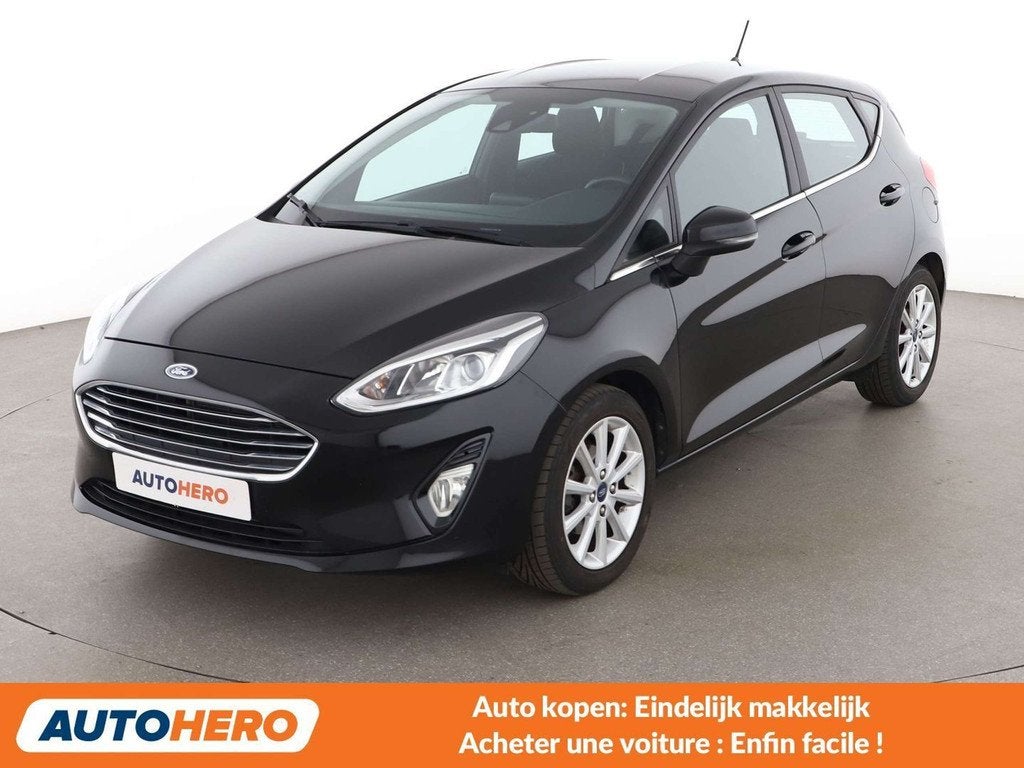 Ford Fiesta 1.1 Titanium (bj 2018), Voorwielaandrijving, Stof, Gebruikt, 1108 kg