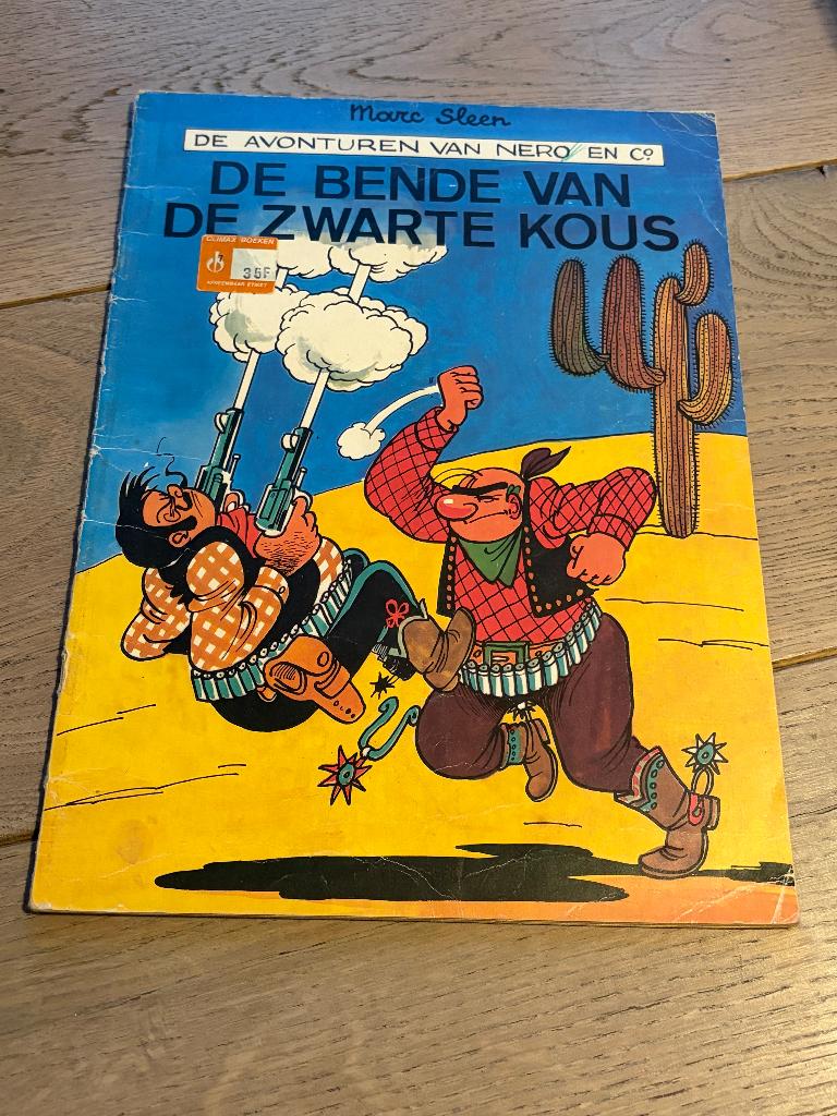 Nero en Co - De bende van de zwarte kous, Boeken, Eén stripboek, Ophalen of Verzenden, Gelezen, Marc Sleen