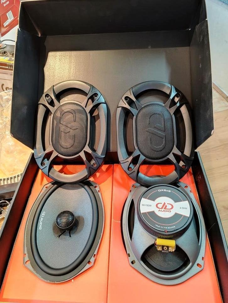 DD AUDIO DX-6X9 OVALE SPEAKERS COAXIALE