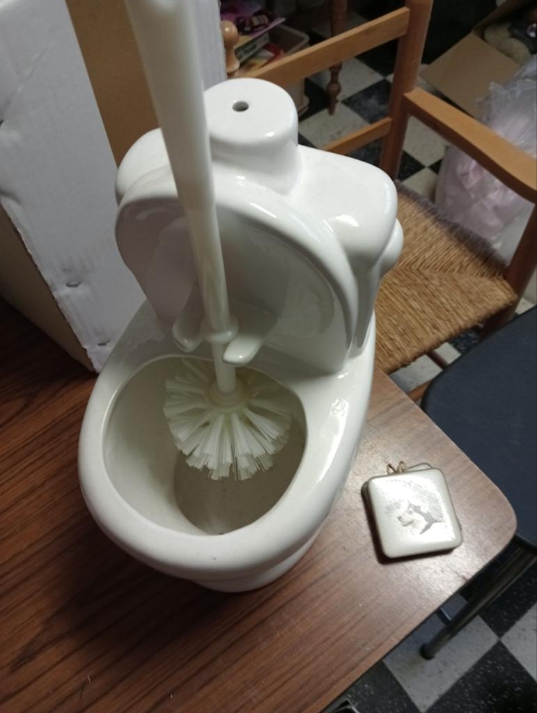 Wc borstel en houder voor de toilette, Ophalen of Verzenden