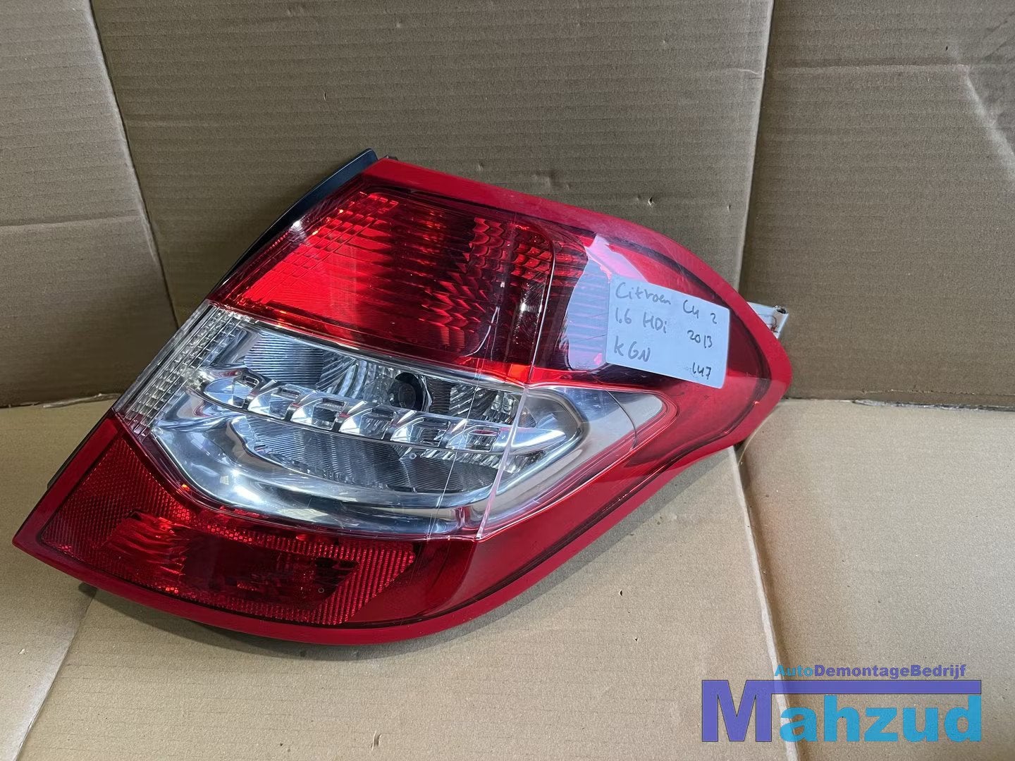 CITROEN C4 2 berline rechts buiten achterlicht 2009-2016, Info@fabrikant.eu, Fabrikant BV, Citroën, Fabrikantstraat 1
1000 AA  Amsterdam, NL