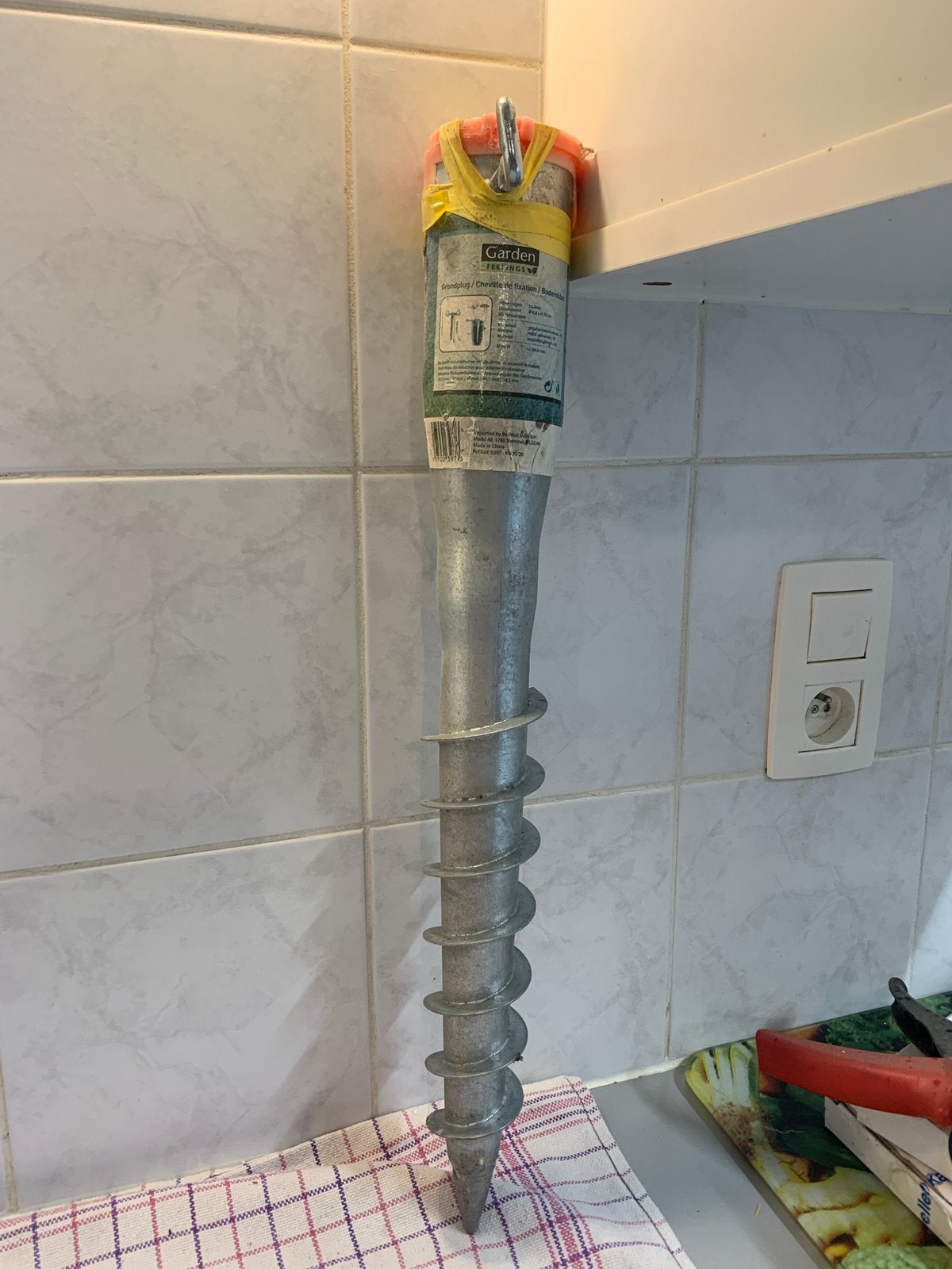 Grondpin, Ophalen, Nieuw