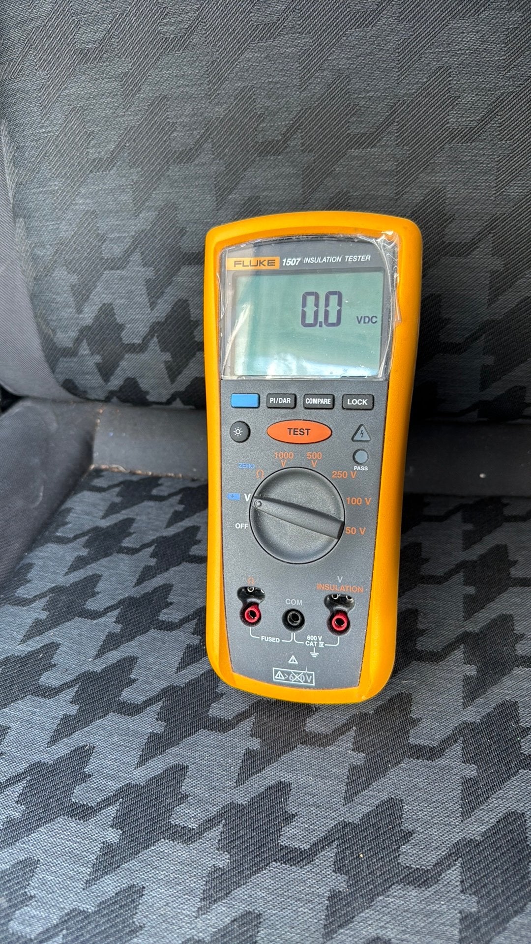 Fluke 1507, Doe-het-zelf en Bouw, Meetapparatuur, Ophalen of Verzenden, Zo goed als nieuw, Accessoires