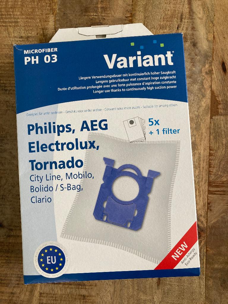Philips AEG Electrolux Tornado Variant PH03 - stofzuigerzak, Electroménager, Enlèvement ou Envoi, Comme neuf