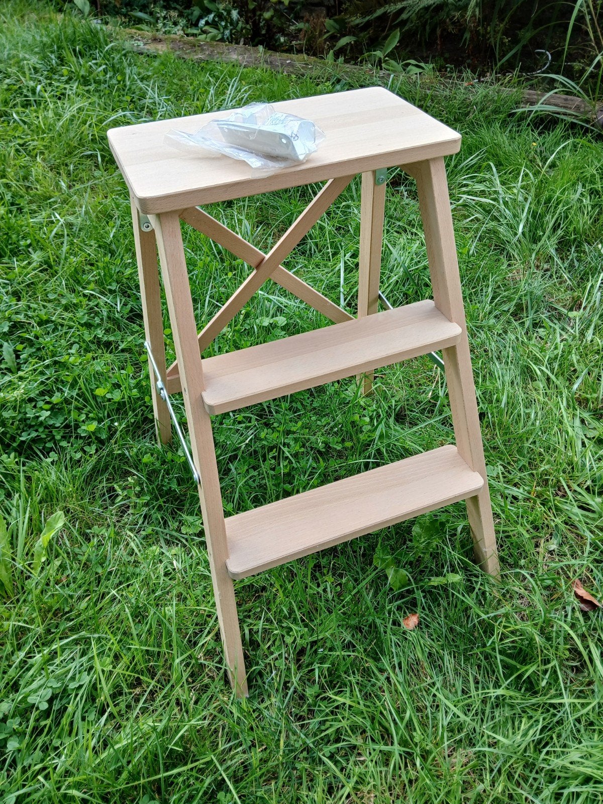 marche pied bekvam, Huis en Inrichting, Ophalen, Zo goed als nieuw, Hout