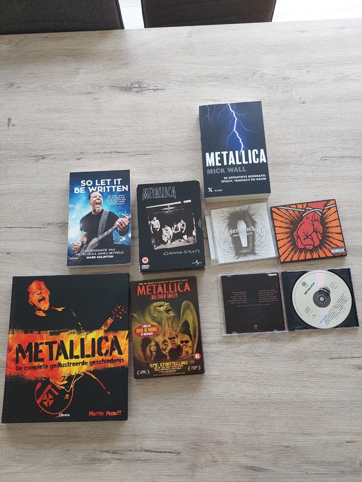 Metallica cd,s boeken en Dvd, CD & DVD, Enlèvement