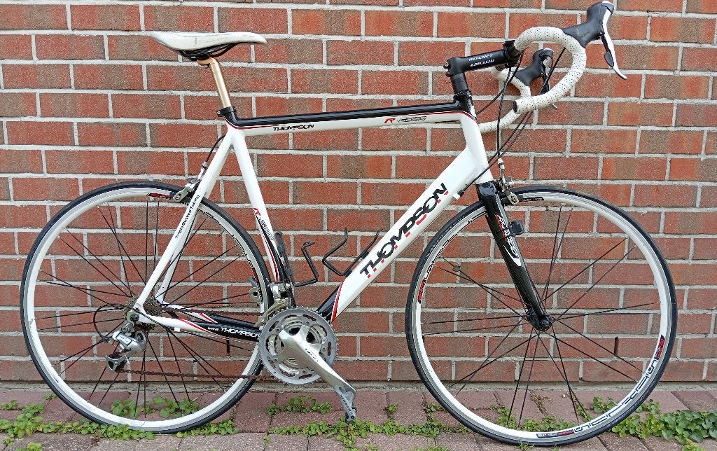 THOMPSON R-6000 KOERSFIETS MAAT 58 MOOIE STAAT, Ophalen, Gebruikt, Aluminium, 57 tot 61 cm