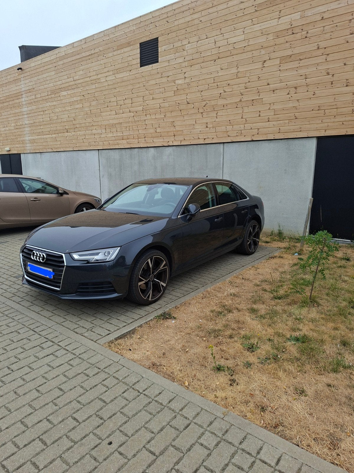 Audi A4, Auto's, 4 deurs, Zwart, A4, Leder