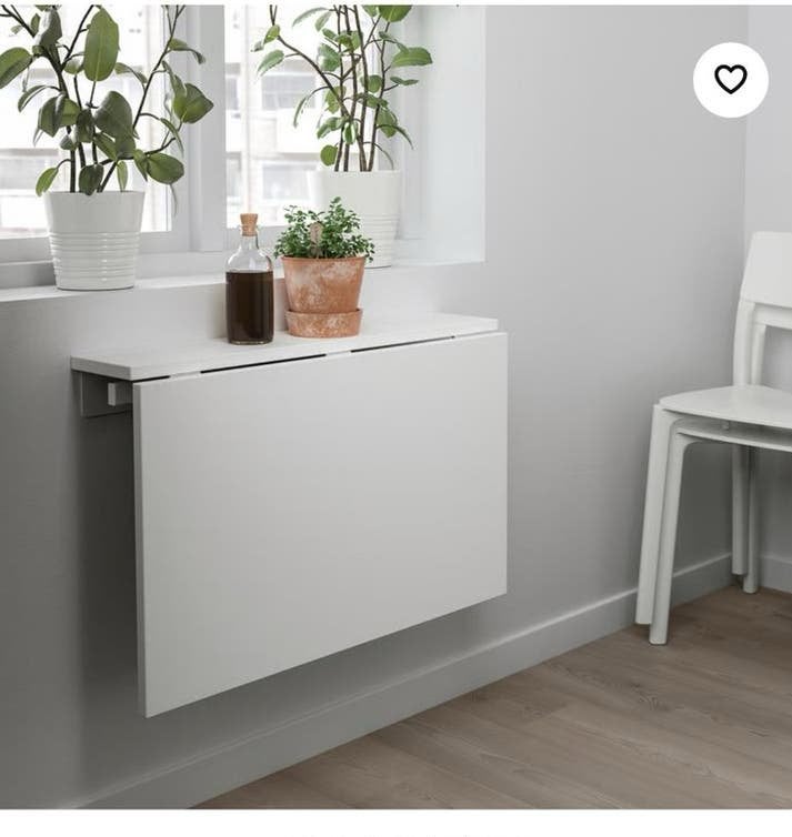 Inklapbare tafel ikea, Maison & Meubles, Tables | Tables d'appoint, Enlèvement, Comme neuf