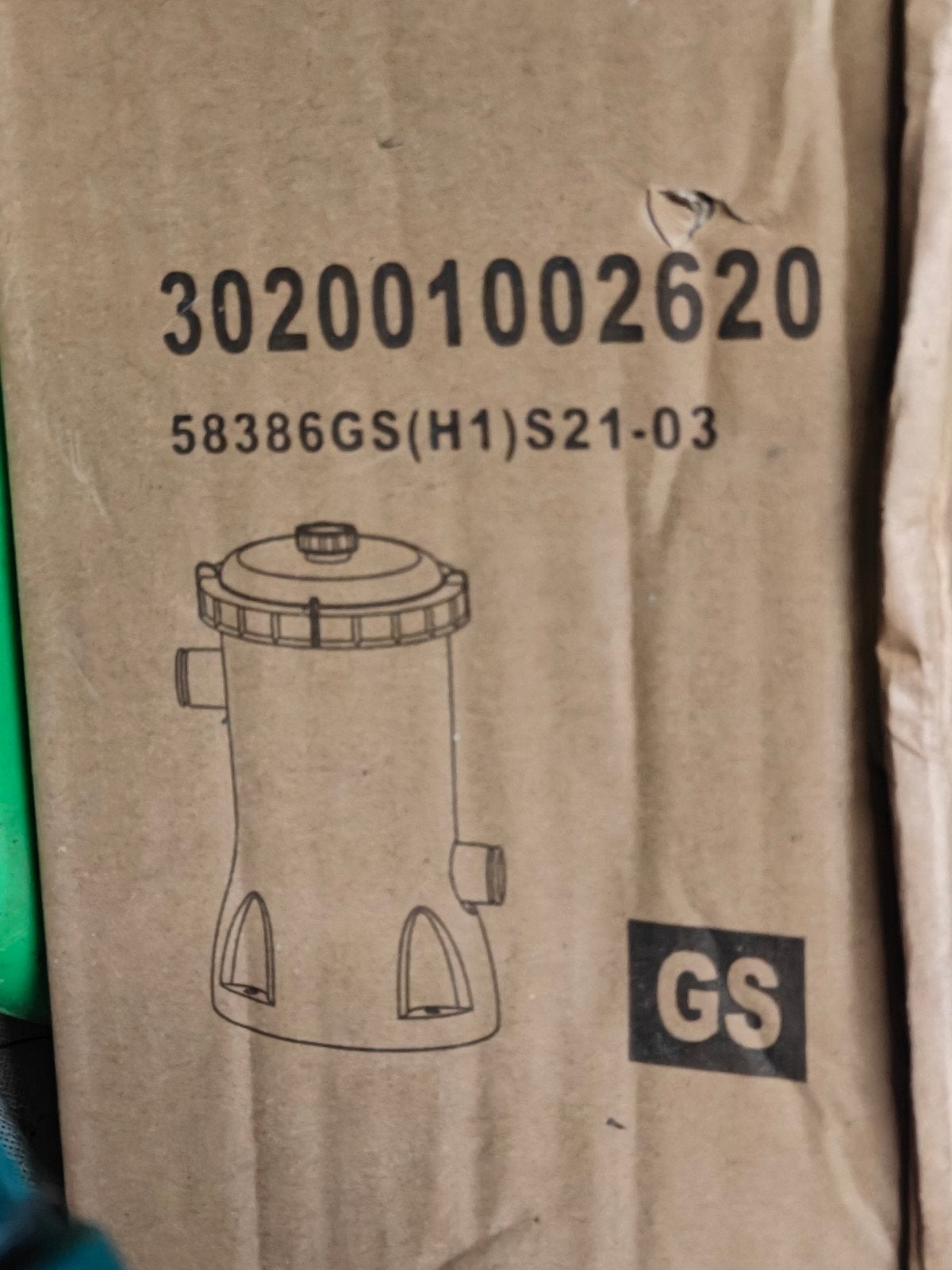 Bestway filterpomp 58386, Ophalen, Filter
