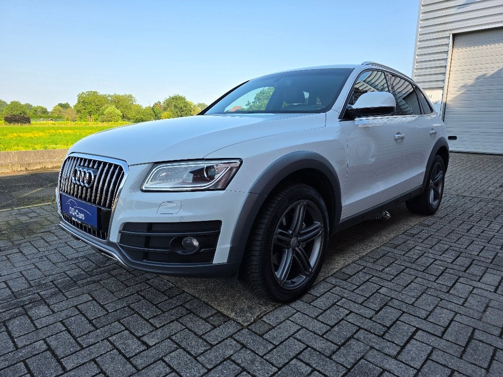 Audi Q5 Quattro Exclusive - 2.0 TDI - 190 pk - automaat, Auto's, Automaat, 4 cilinders, Wit, Leder
