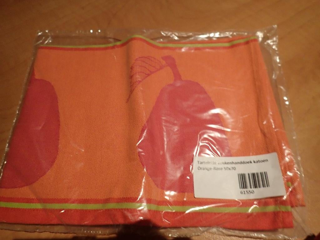 mylene keuken handdoek, Huis en Inrichting, Keuken | Textiel, Ophalen of Verzenden, Nieuw, Oranje, Theedoek of Handdoek