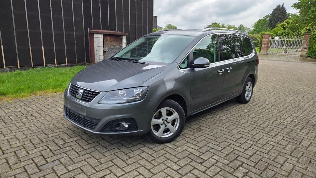 Seat Alhambra 2.0 TDI van 2019, automaat, Autos, Seat, Argent ou Gris, Euro 6, Entreprise, 5 portes