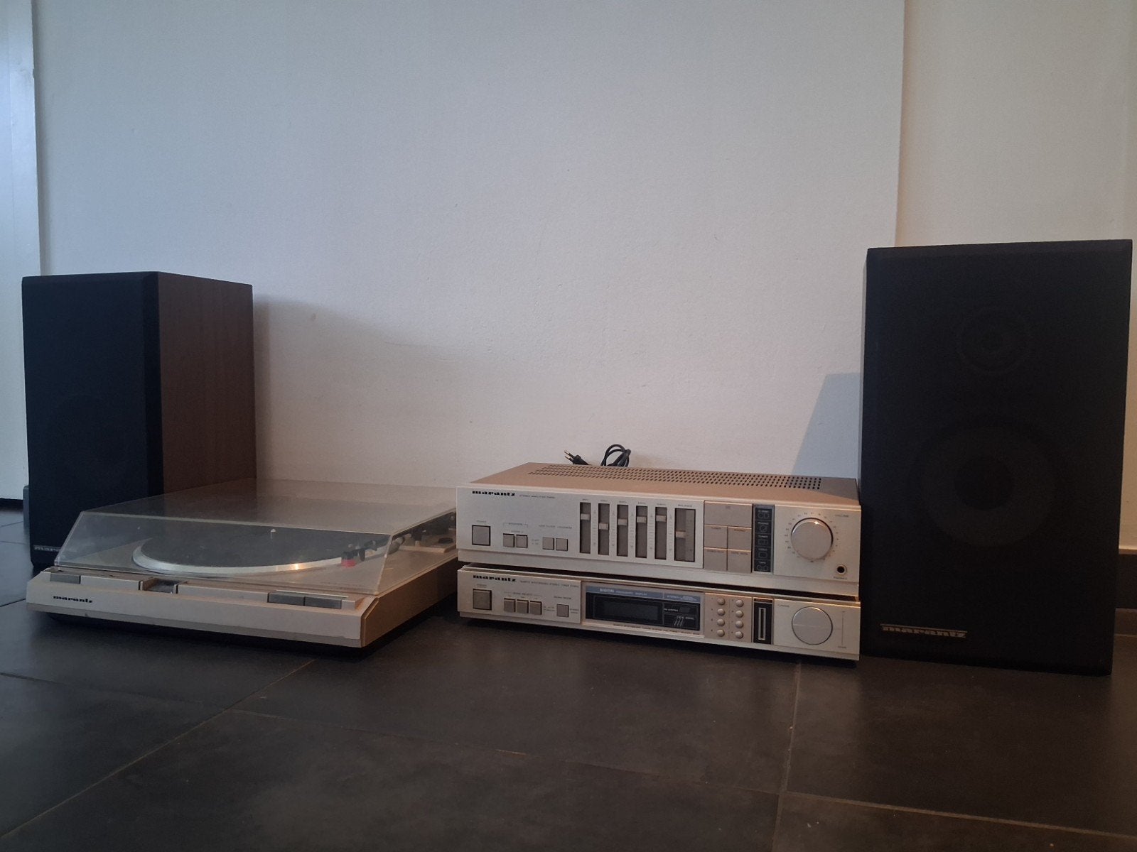 Marantz chaîne Hi-Fi Vintage, Made in Japan, TV, Hi-fi & Vidéo, Autres marques, Tourne-disque, Enlèvement ou Envoi, Automatique