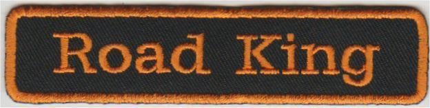 Harley Davidson Road King stoffen opstrijk patch embleem #1, Motoren, Accessoires | Overige, Nieuw, Verzenden