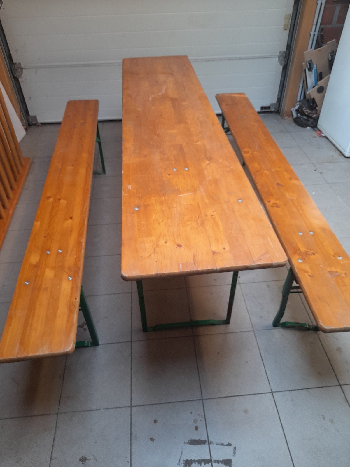 Table de pique-nique, table à bière avec 2 bancs, Jardin & Terrasse, Tables de pique-nique, Enlèvement
