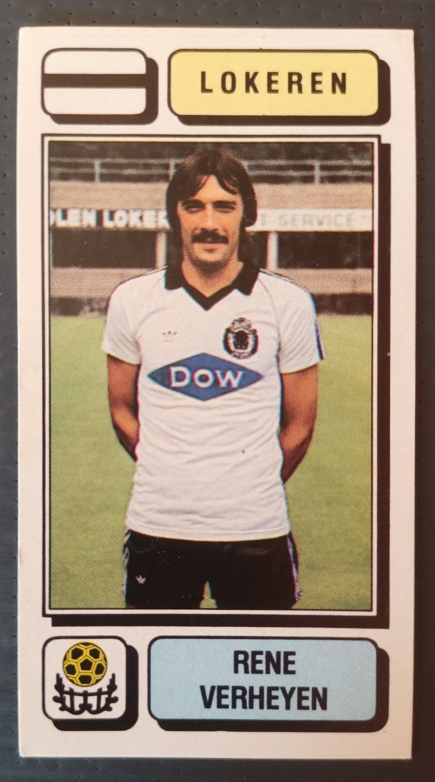 PANINI FOOT 83 # 193 RENE VERHEYEN, Enlèvement ou Envoi