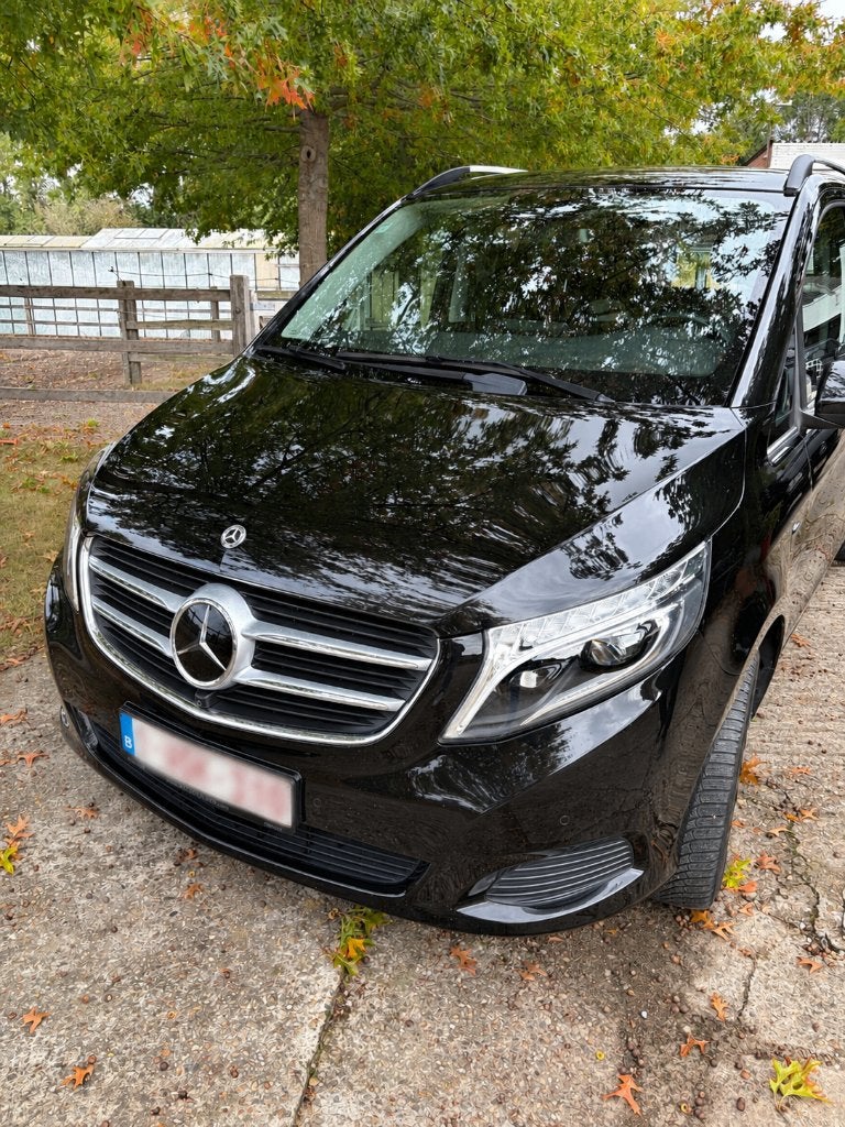 Mercedes-Benz V 220d - Avantgarde - lichte vracht, Auto's, Automaat, 4 zetels, 4 cilinders, Zwart