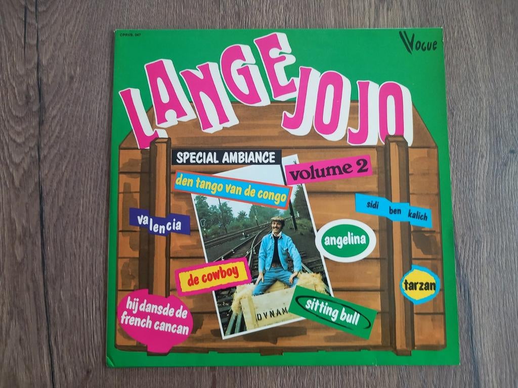 Vinyl LP Lange Jojo Special Ambiance 2 Brussel Folk Folklore, Cd's en Dvd's, Vinyl | Nederlandstalig, Ophalen of Verzenden, 12 inch