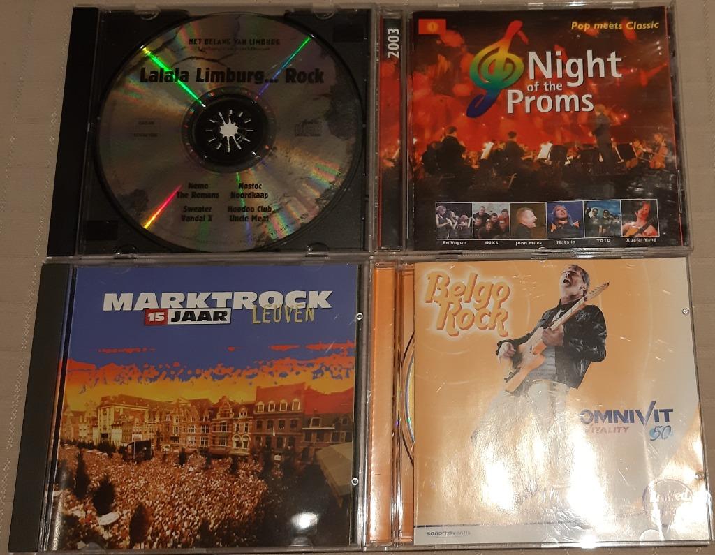 4 verzamel CD's Belgisch, Enlèvement ou Envoi, Comme neuf, Pop