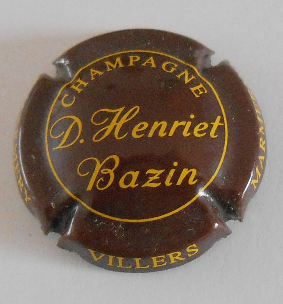 champagne capsule - D. Henriet - Bazin, Ophalen of Verzenden