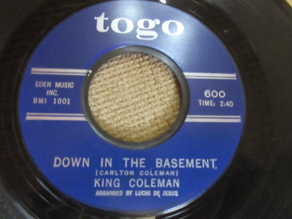 King Coleman - Crazy feelin' - Down in the basement Togo 600, CD & DVD, Vinyles Singles, Utilisé, Single, R&B et Soul, 7 pouces