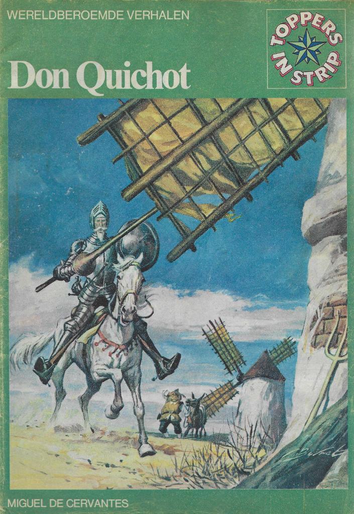 Don Quichot, Boeken, Gelezen, Eén stripboek, Ophalen of Verzenden, Miguel De Cervantes