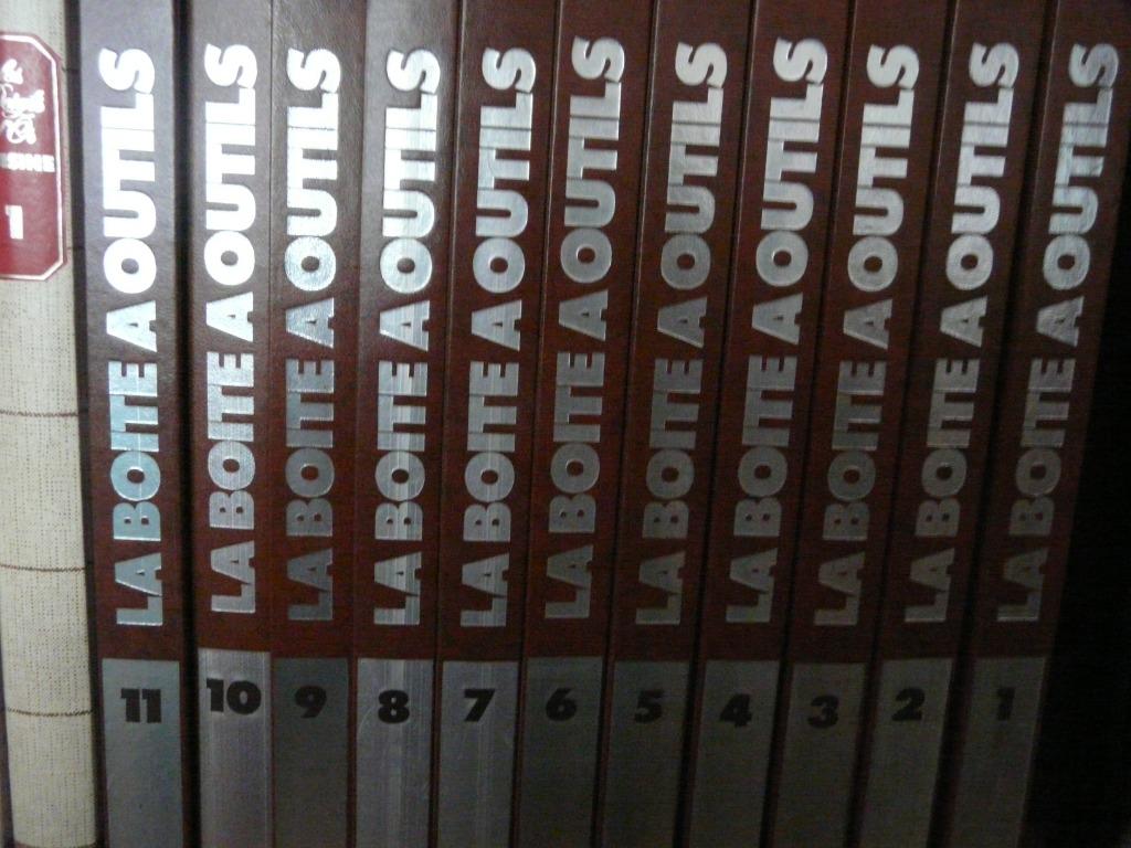ENCYCLOPEDIE " LA BOITE A OUTILS " 11 volumes, Série complète, Enlèvement, Editions Erasme, Général