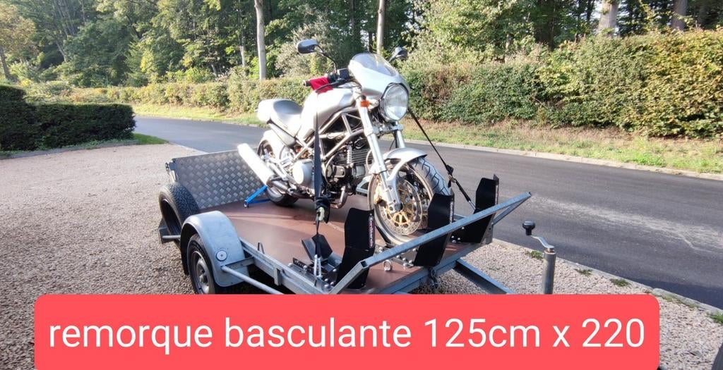 Location remorque moto, Enlèvement ou Envoi