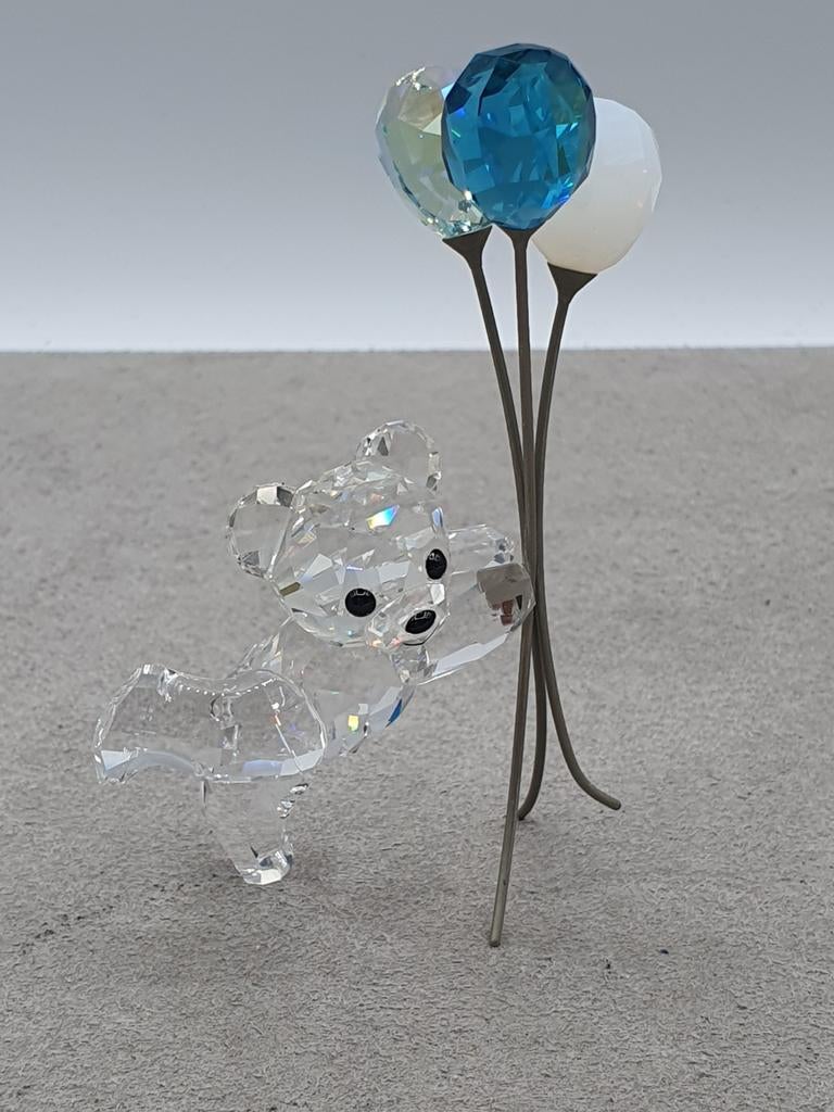 Swarovski Kris beer met Ballonnen 1016622., Verzamelen, Swarovski, Ophalen of Verzenden, Zo goed als nieuw