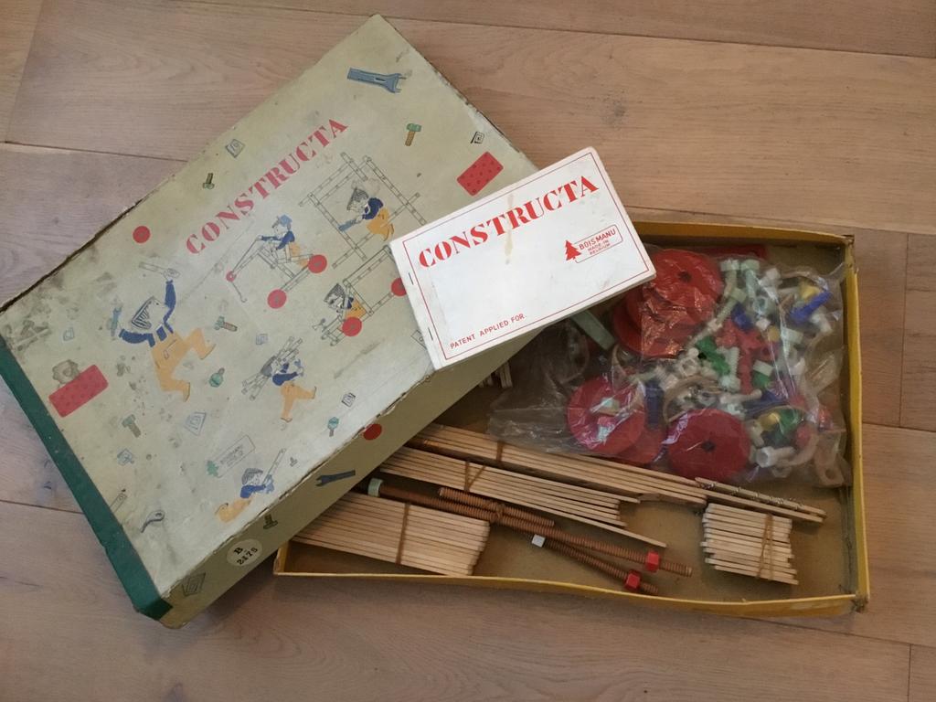 Vintage Bouwdoos Constructa, Ophalen of Verzenden