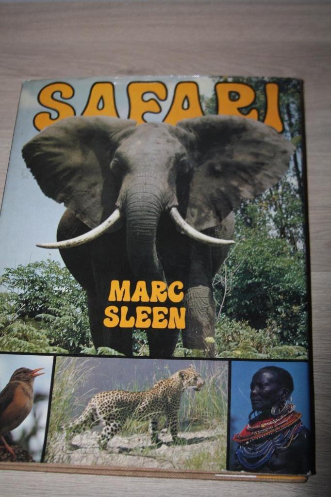 Safari , Marc Sleen ( HC boek met stofwikkel ) zeer mooi., Enlèvement ou Envoi, Utilisé, Marc Sleen, Afrique