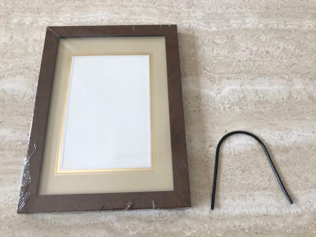 Nieuwe bruine houten fotokader - 12cmx17cm  (nr2301), Enlèvement ou Envoi, Neuf