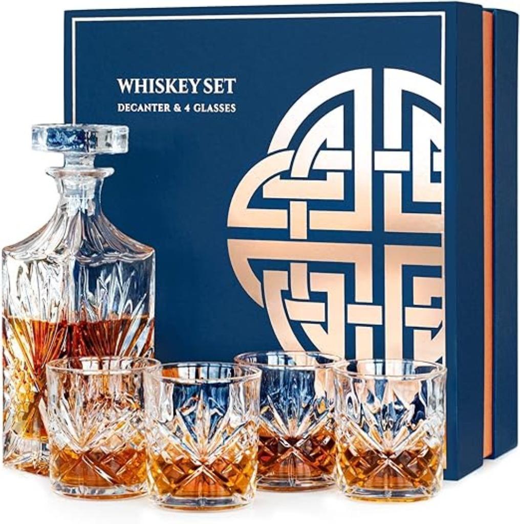Whisky karaf cadeauset SNELLE GRATIS LEVERING