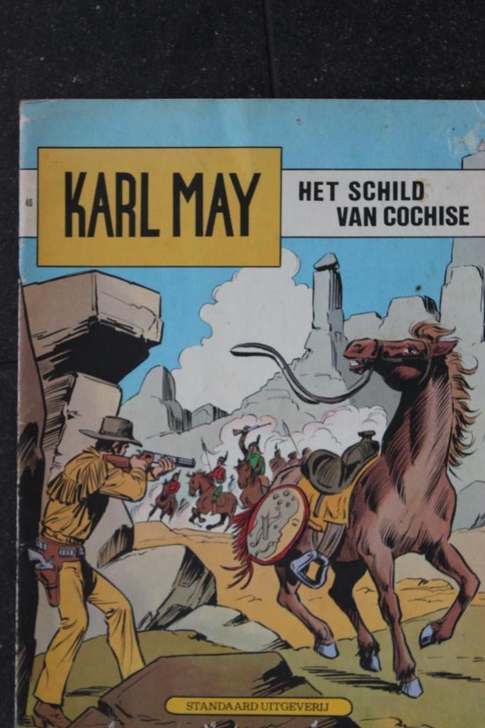 STRIP SC KARL MAY 40 HET SCHILD VAN COCHISE, Enlèvement ou Envoi