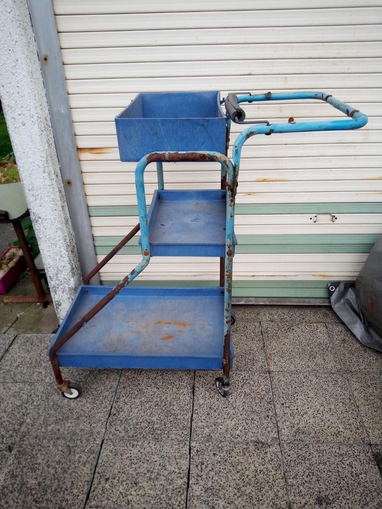 chariot de nettoyage, Moins de 60 litres, Enlèvement, Utilisé, Chariot de transport