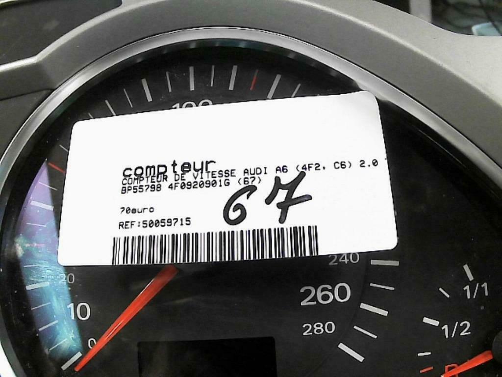 Compteur Audi A6 4F0920901G (67), Ophalen of Verzenden, Gebruikt, Audi